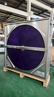 Rotor de recuperação de calor de aço inoxidável personalizado entregue com su...